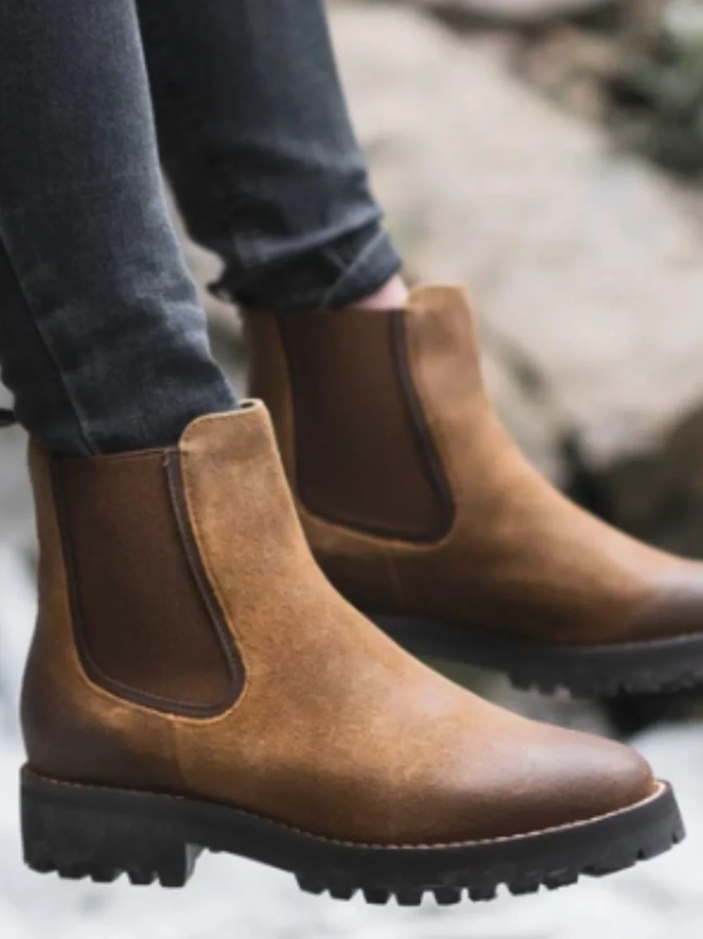 Thursday Boot Co. Legend Handmade Chelsea Lug Boots